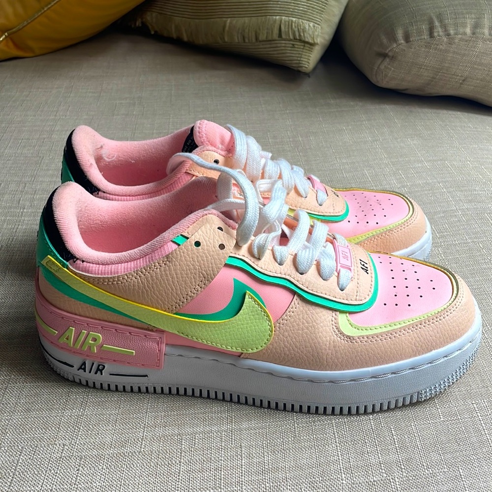Nike Air Force 1 Multicolor Rainbow Women’s 9